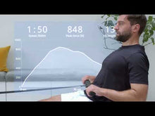 Načíst a přehrát video v prohlížeči Galerie, WaterRower Smartrow Performance Ergometer Ořech - Veslovací trenažér