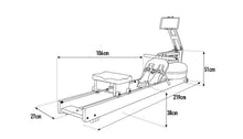 Načíst obrázek do prohlížeče Galerie, WaterRower Smartrow Performance Ergometer Třešeň - Veslovací trenažér