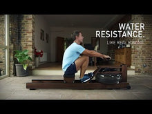 Načíst a přehrát video v prohlížeči Galerie, WaterRower S4 Classic - Veslovací trenažér