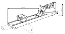 Načíst obrázek do prohlížeče Galerie, WaterRower S4 Club - Veslovací trenažér

